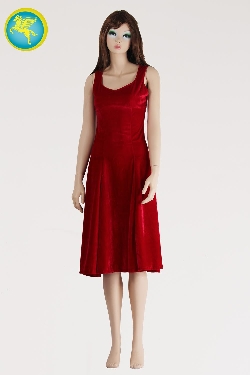 VESTITO DANZA CONTEMPORANEO BORDEAUX